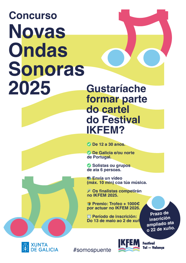 Cartel Concurso Novas Ondas Sonoras