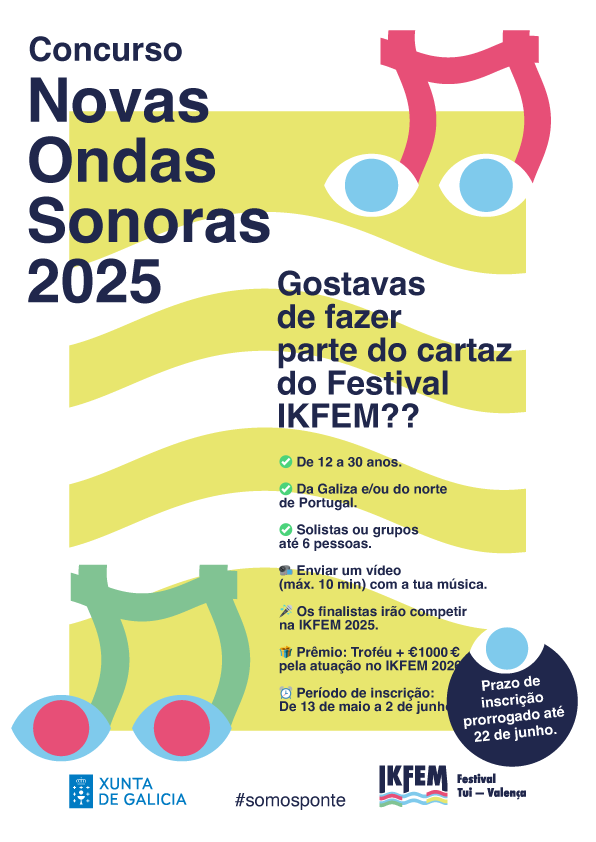 Cartel Concurso Novas Ondas Sonoras